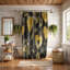 Gold-Black Affection - Premium Shower Curtain-600352823