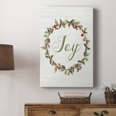 Joy -Custom Wrapped Gallery Cavas