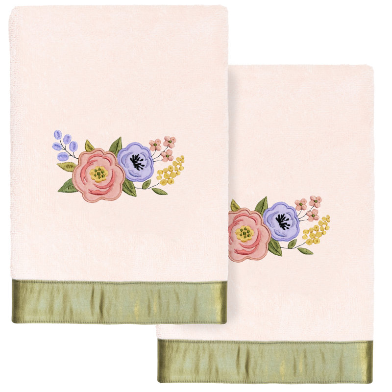 100% Turkish Cotton Hand Towel, Blush