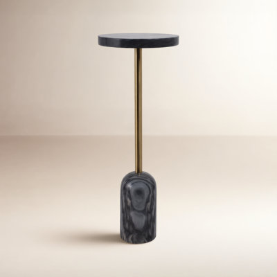 Barrett Genuine Marble End Table
