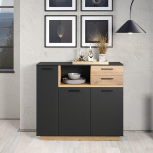 Aleckzander 128cm Wide 2 Drawer Sideboard