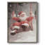 Art des Fêtes de Noël - série 2 - CCL XXXV, reproduction encadrée - bois massif-1989178216