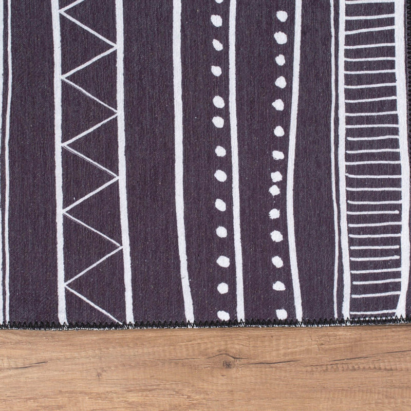 Soft and Durable Hall Carpet, 100% Polyester, 29.5 x 59.1 inches | 1850 g/m² Density, 0.16 inches Pile Height | Recycled Poly Cotton Underside, Machine Washable at 30°C | Ideal for Entryways and Living Spaces