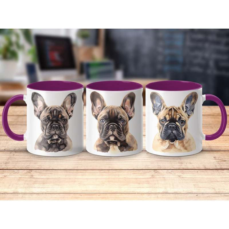 Ceramic Coffee Mug, Purple