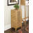 Ayden Solid Bamboo Wood 29" Tall Bathroom Cabinet