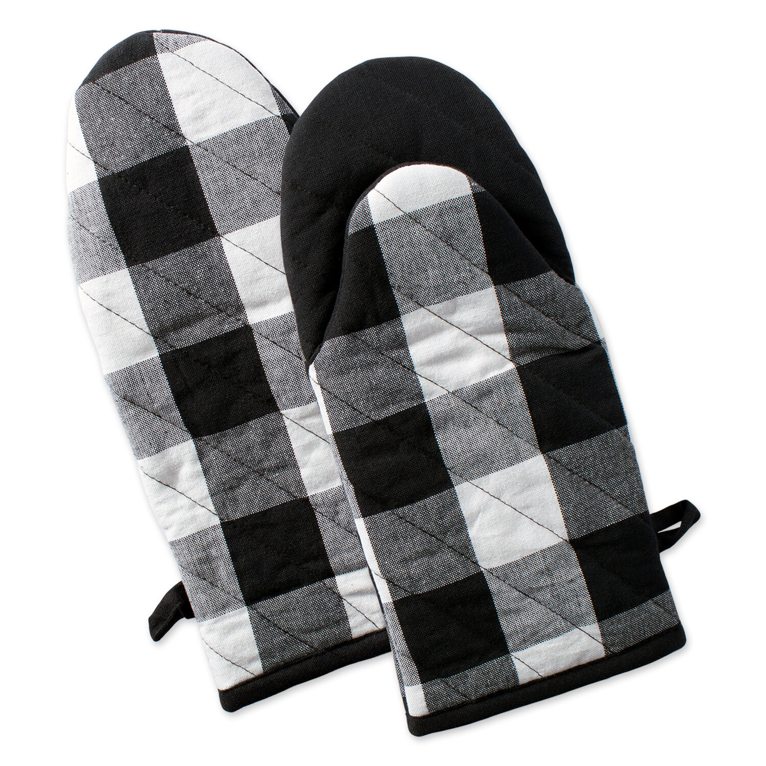 KitchenAid Cotton Gingham Any Occasion Oven Mitt in the Kitchen Towels  department at