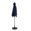 Parasol de table d'extérieur 9 pi avec parasol inclinable et manivelle (base non incluse)-1005658020
