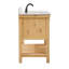 Meuble-lavabo simple 48 po avec dosseret Pelaghia-57367803