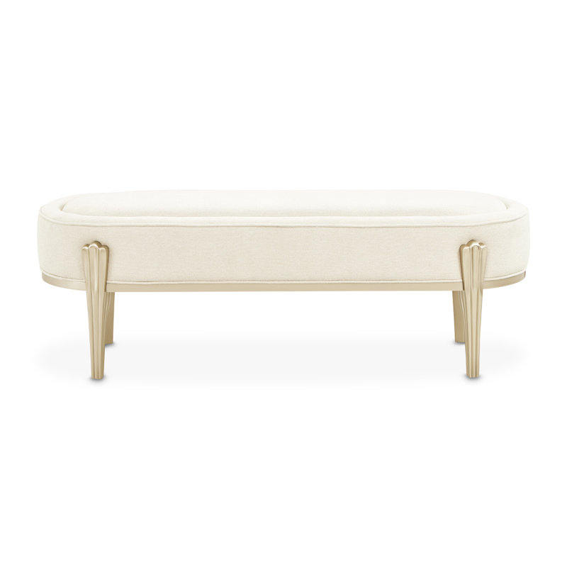 Camellia Field Caramel Bench