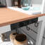 Table de rempotage en bois de sapin 65,7 "avec panneau perforé, tablettes-1370087906