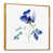 Toile avec cadre flottant or