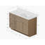 Meuble-lavabo simple 52 po avec plateau en quartz Disar-122120510-122120511
