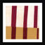 «Akara Broken Stripes 2» par Laura Nugent, reproduction d'art encadrée-6615284-6615285