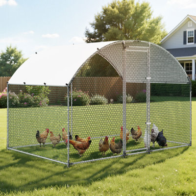 64.68 Square Feet Walk In Chicken Coop