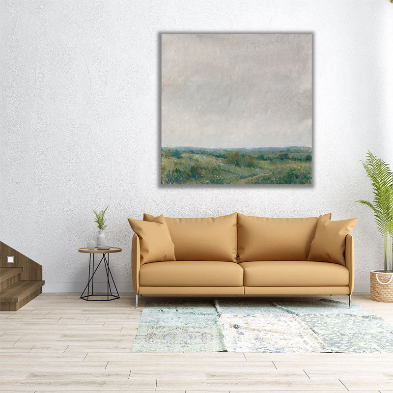 Airy Spring I - reproduction d'art sur toile, H 12 po x l 12 po
