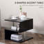 20 po Table d'appoint moderne 20 po