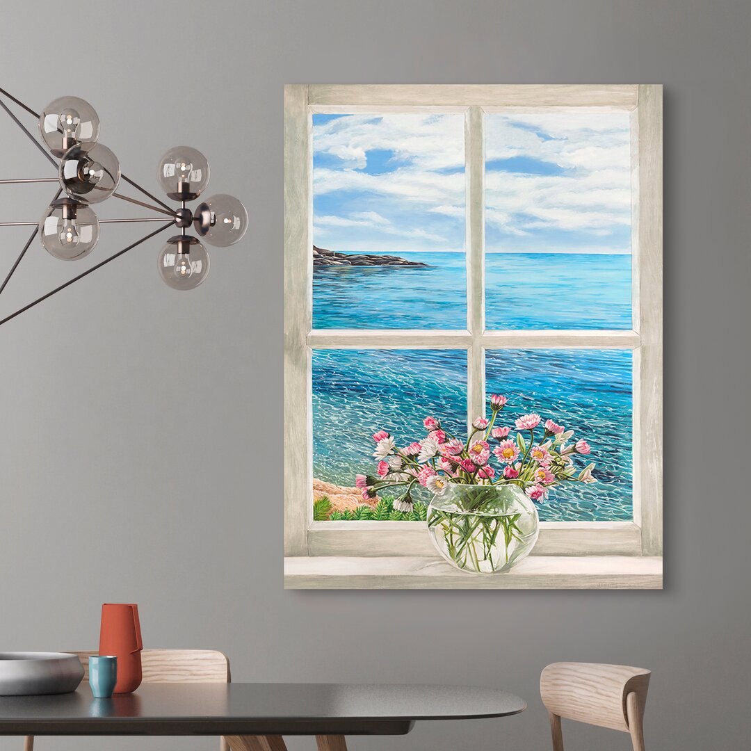 Leinwandbild Mediterranean Bay II von Remy Dellal