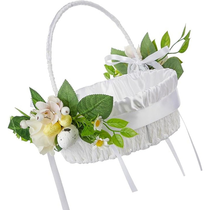Panier de mariage, Blanc