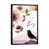 Black Floater Framed