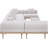 Madeleine 177.5" Resilient Water Resistant Olefin Fabric Upholstered 7Pc. Outdoor Patio Modular Sectional-529131455