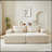 Glauser Oversized Sectional Lounge Chaise,No Assembly Required,Cloud Plush Loveseat with Reclining Sofa Bed,Fluffy Modern Sleeper Chair for Indoor Living Room Bedroom-375020193-381362415