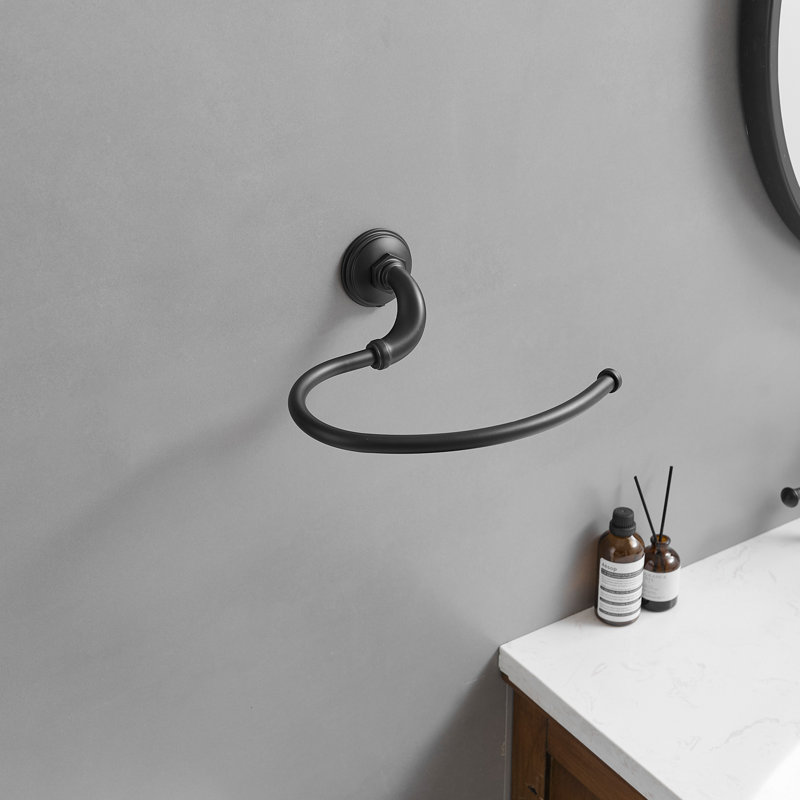 Bathroom Hardware Set, Matte Black