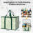 2 Packs Insulated Reusable Collapsible Storage Bag