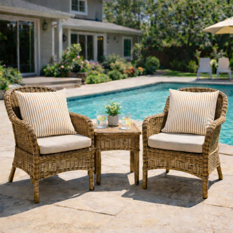 Coussins d'extérieur imperméables pour meubles de patio