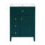 Meuble-lavabo simple 24 po avec comptoir en céramique 24 po-1812529003