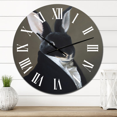 Horloge murale surdimensionnée