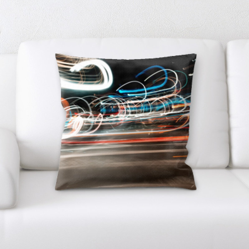 Microsuede Throw Pillow