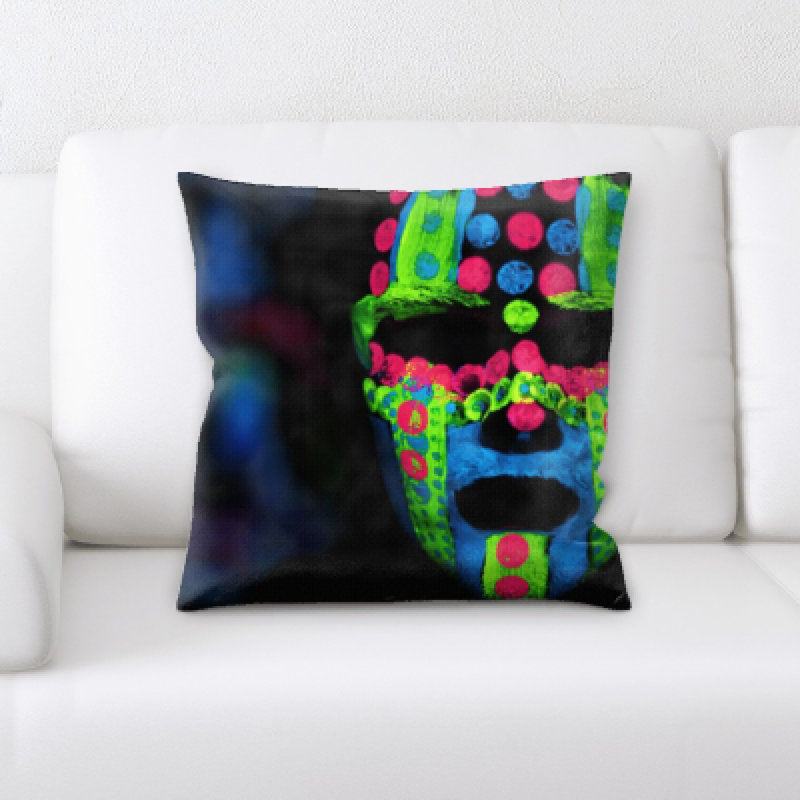 Microsuede Throw Pillow