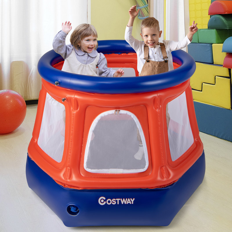 Costway 125cm Round Kid / Toddler Trampoline