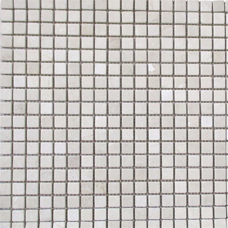 Carreau de mosaïque en marbre 12 po x 12 po
