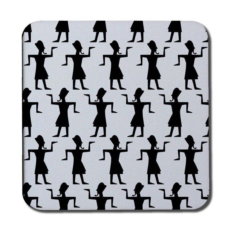 Square 6 Piece Coaster Set