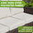 6 Pieces Patio Furniture Set Sectional Wicker Sofa Outdoor Conversation Sets With Table And Ottomans For Garden, Poolside, Backyard-1301429389-1301429390