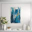 Impressionist Blue Painting by Elle Youngstrom-25818701-25818702