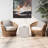 Lindalee Tall Square Indoor/Outdoor Pouf Dune-152149081