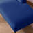 Adelyn Mid-Century Velvet Chaise Lounge, Curved Back Accent Daybed with Tapered Metal Legs, Blue-692289268