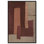 Décoration murale bohème Raw Edge II par Art Remedy, cadre noir, 16 x 24