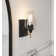 Breena 1-Light Armed Sconce Steel Wall Sconce Set of 2