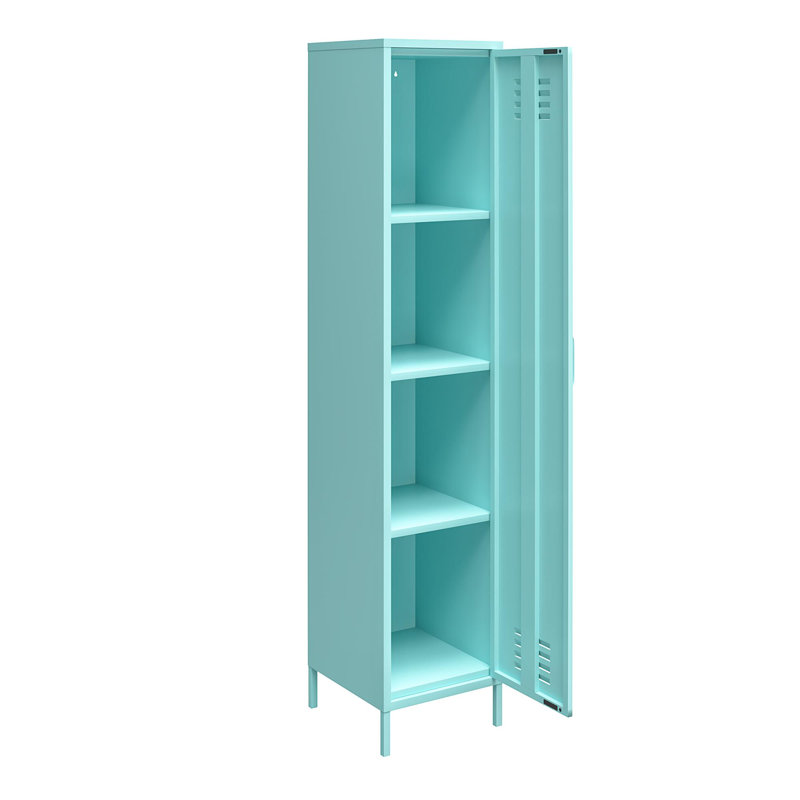 Rangement simple à 1 porte Cache, Menthe