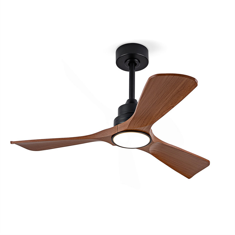 Ventilateur de plafond 42 pouces avec 3 lumières ABS et moteur à courant continu réversible à télécommande
