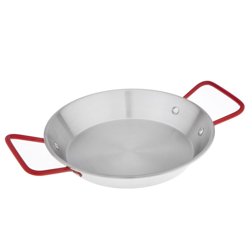 ROYALFORD Stainless Steel Paella Pan, 20cm