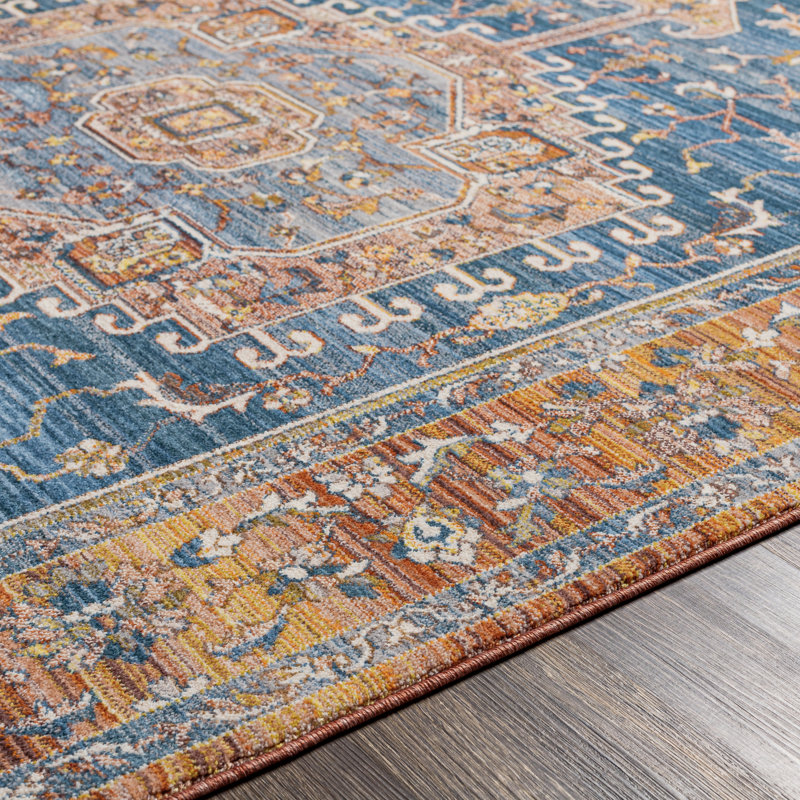Aderholt Oriental Indoor Rug, Rectangle 8'10" x 13'