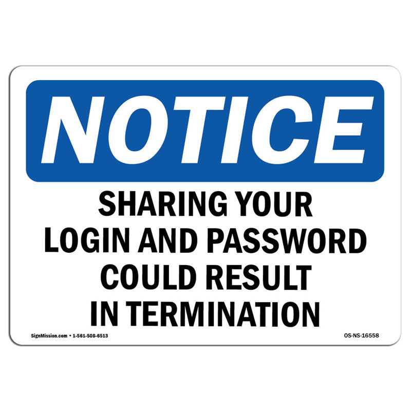 Notice Sign