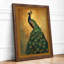 Jewelled Peacock Eclectic - Framed Print-1487486060-1487486063