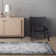 Abrienne Soft Shiny Border Black/Grey Rug