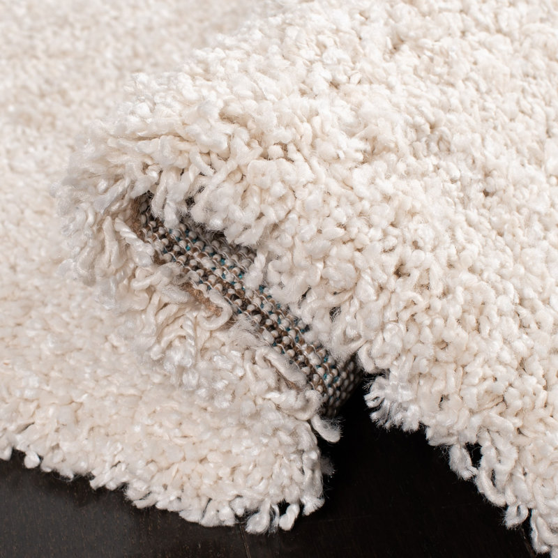 Okeelanta Shag 500 Performance Solid Color Rug, Square 6'7"