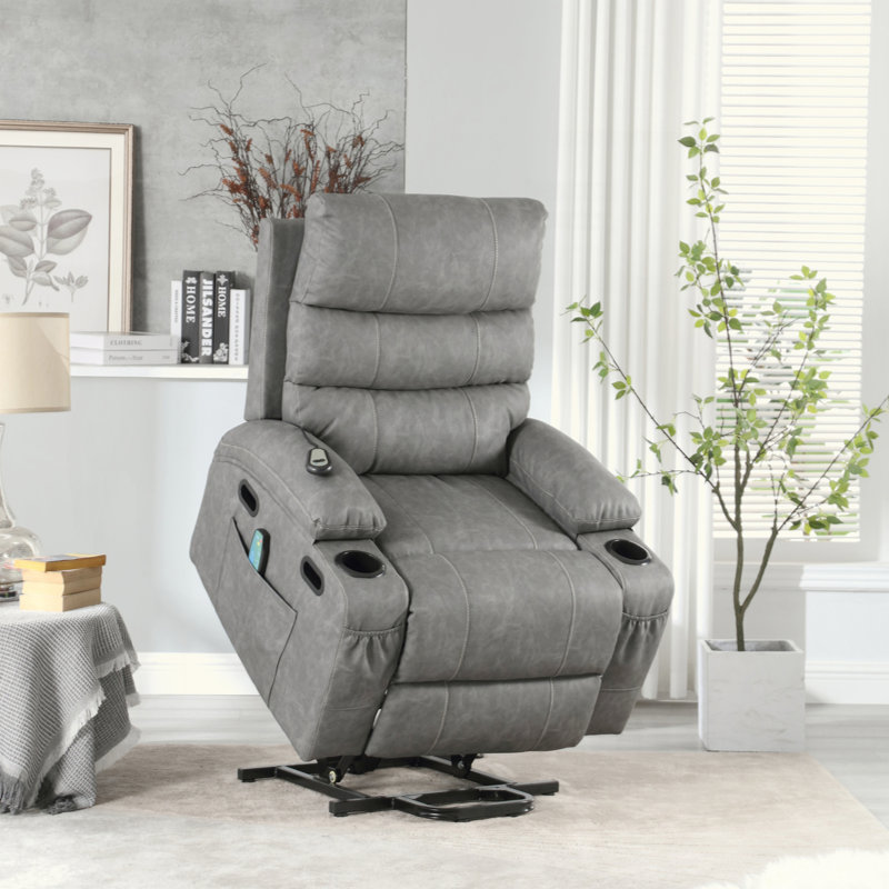 Fauteuil inclinable électrique Akuna, Gris
